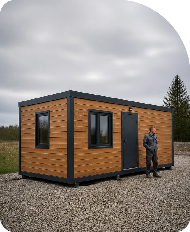 Утепленная бытовка под ключ в Кирове от 66073 р. | РадиДОМА-Кро